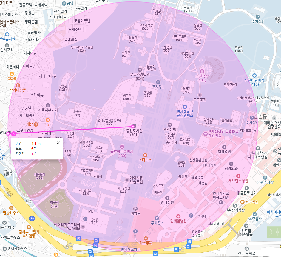 신촌동 월주차 신촌동 연대 정문 인근 월주차장 추천