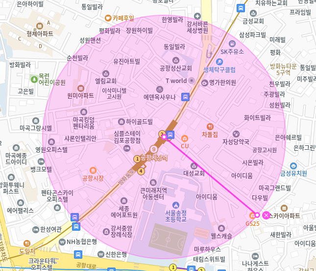 공항시장역 월주차 공항시장역 인근 역세권 월주차장을 안내드립니다.