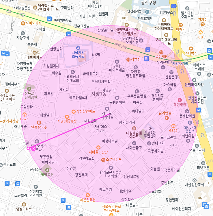 자양동 월주차 24시간 저렴한 주차장을 소개합니다.