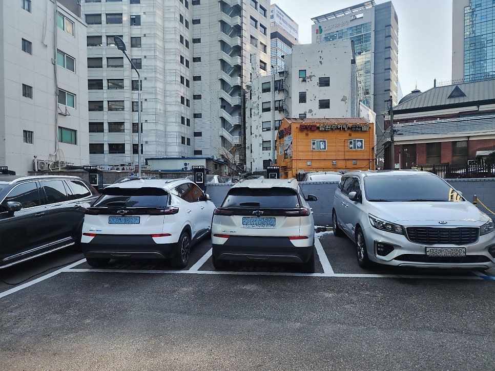 종각역 주차장 4곳 추천 ㅣ'미래에셋센터원 빌딩', '신한은행 광교점 주차장', '그랑서울 주차장', '우정에쉐르 주차장'
