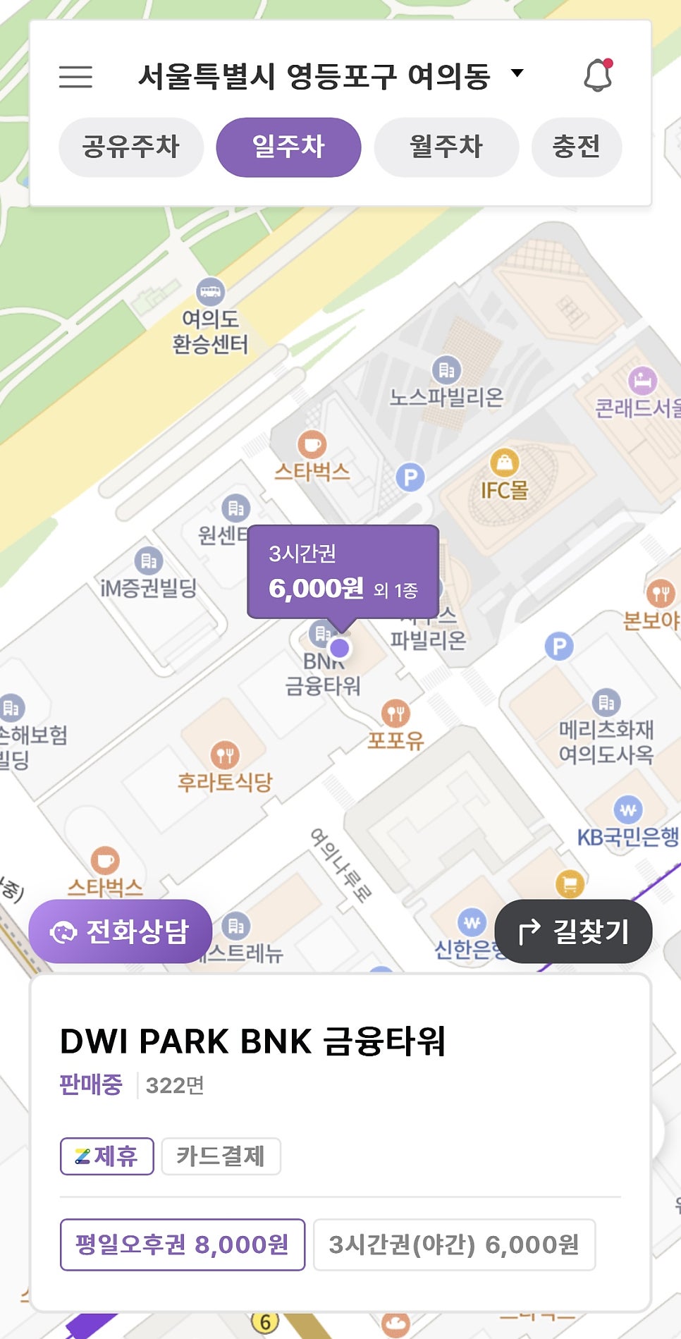 여의도역 주차할 때 더현대서울 IFC몰 근처, 여기 이용하세요! ｜여의도역 주차장