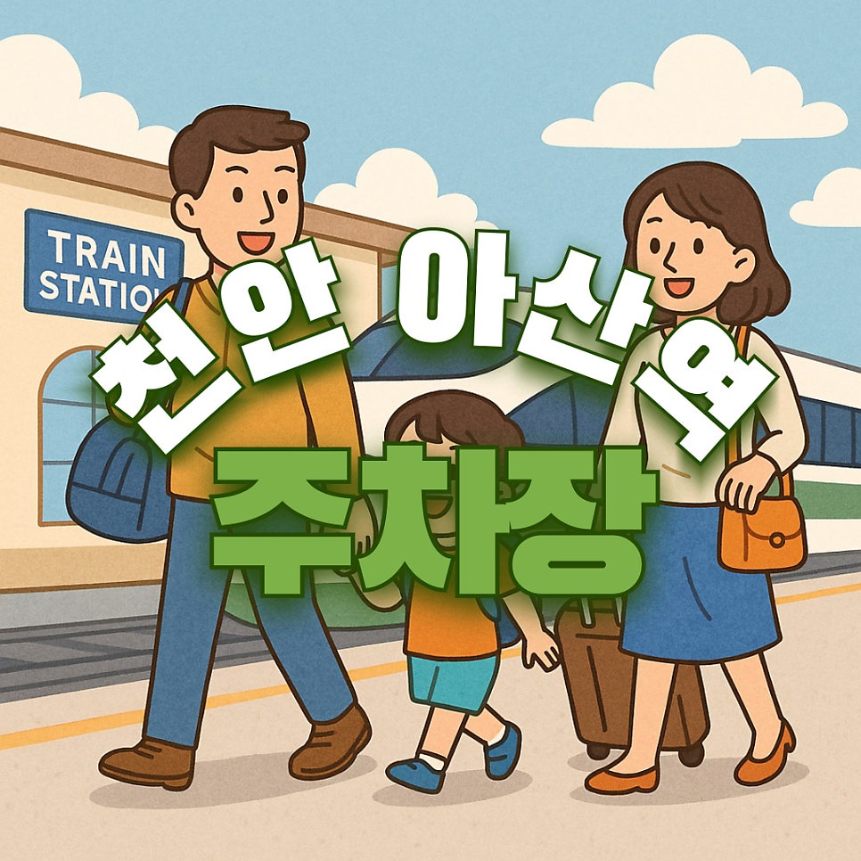 주차장 찾다가 기차 놓치면 큰일이죠!! 천안아산역 공영 주차장과 제휴 주차장 비교해드려요
