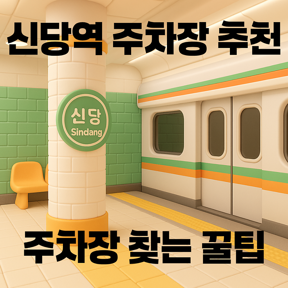 신당역 주차장 추천ㅡ주차장 찾는 꿀팁 대표 이미지