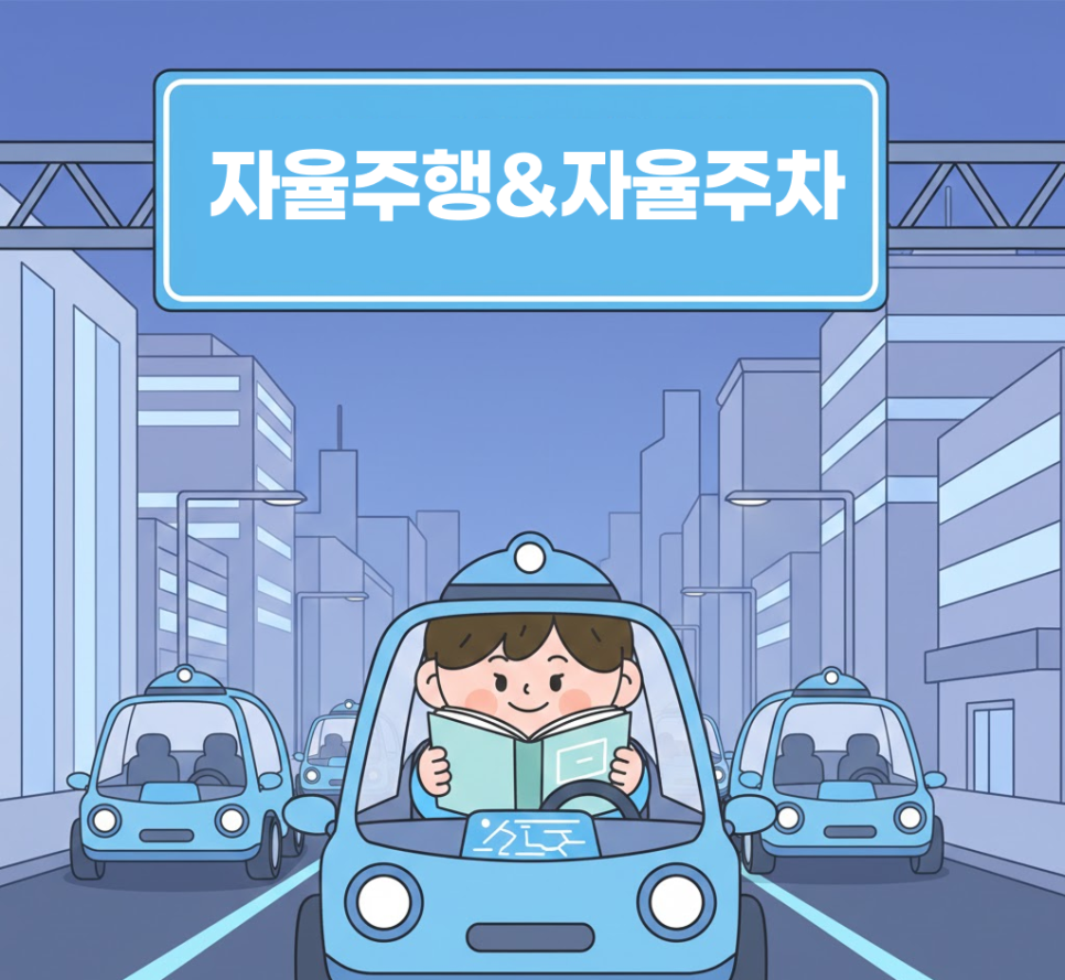 요즘 자동차 어디까지 스스로 할까? 자율주행·자율주차 기술 쉽게 이해하기! 대표 이미지