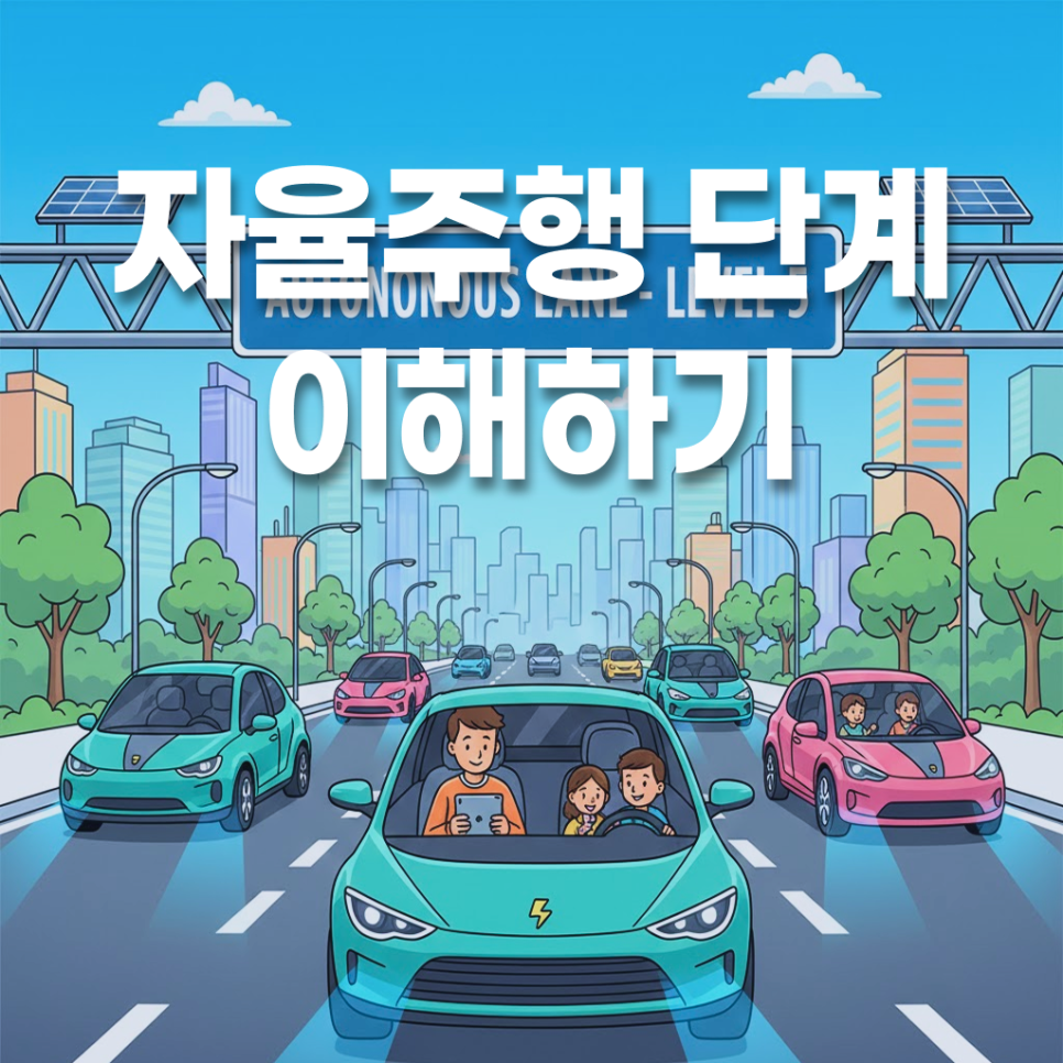 자율주행 단계(Level) 한 번에 이해하기!