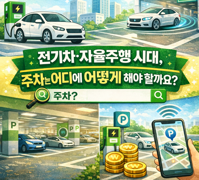 전기차·자율주행 시대, 주차는 어디에 어떻게 해야 할까요?