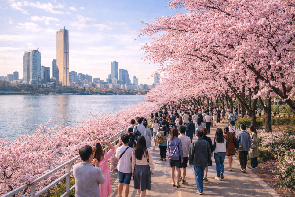 🌸벚꽃축제 주차장, 여의도 서울숲 남산 주차 꿀팁, 정보 안내