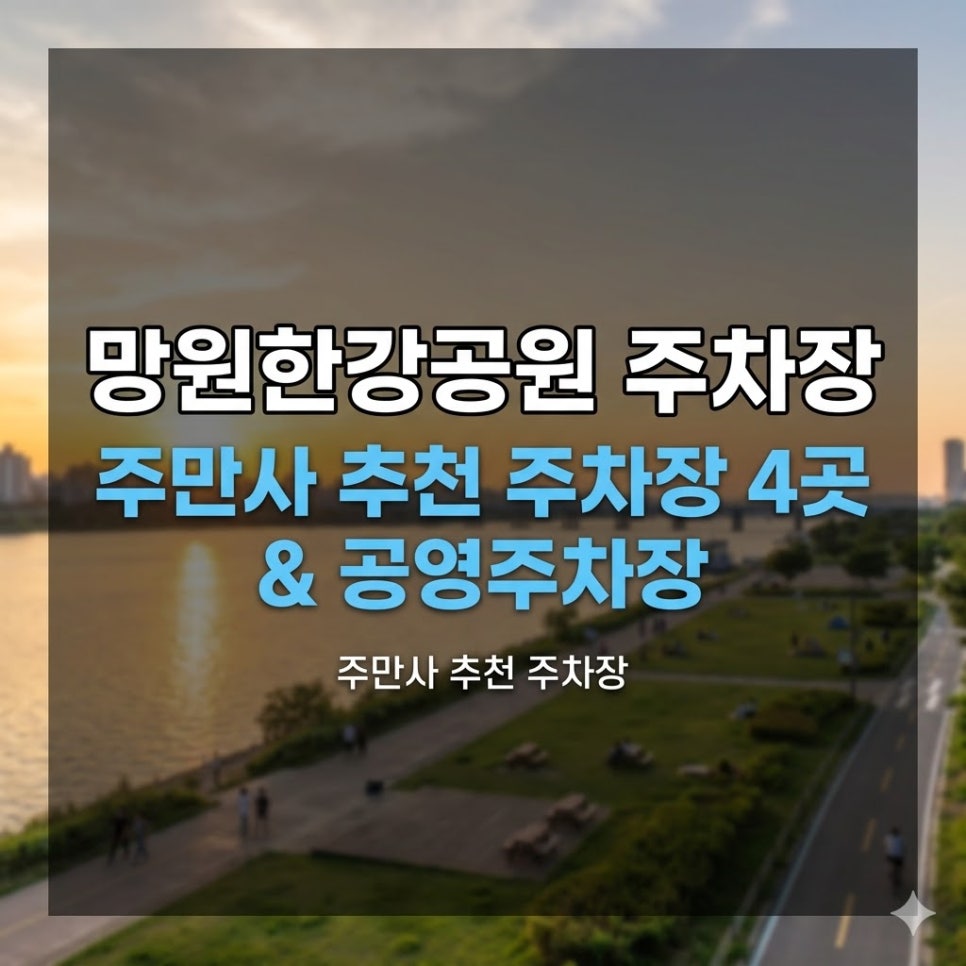 망원한강공원 주차장 | 서울 마포구 합정·망원동 주차 완벽 가이드주만사 추천 4곳   공영주차장까지 한번에 비교!