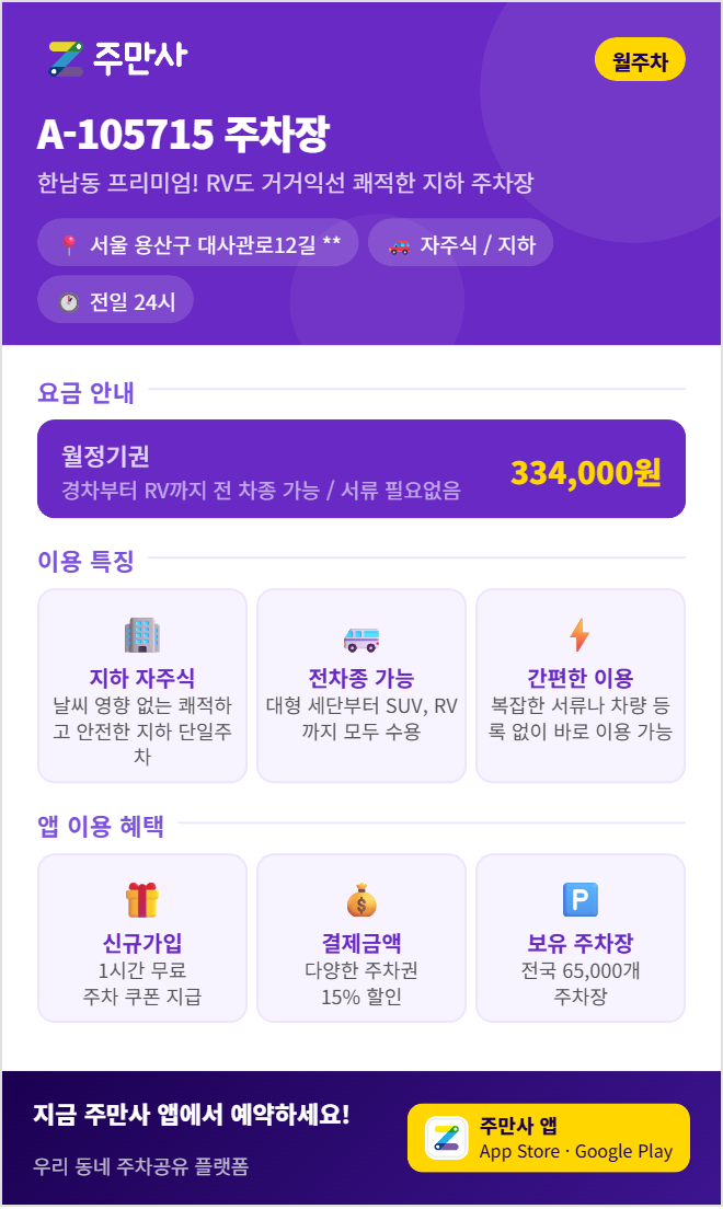 용산구 시설관리공단 거주자 우선 주차 신청 놓쳤거나 배정 탈락했다면? 오늘 바로 고정 자리 만드는 법
