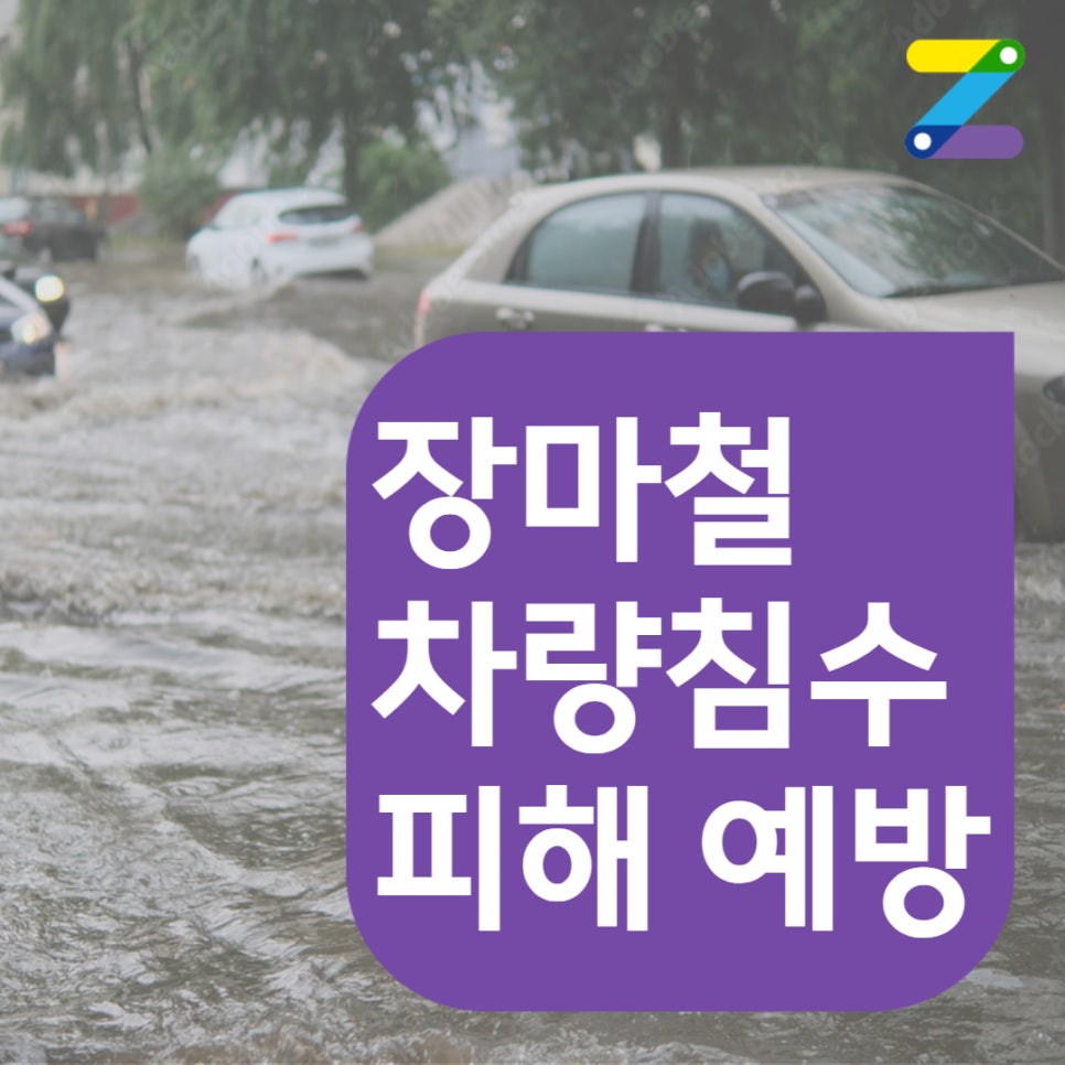 [주만사] 장마철 차량 침수 피해, 이 '세 가지'만 알면 안전해요! 대표 이미지