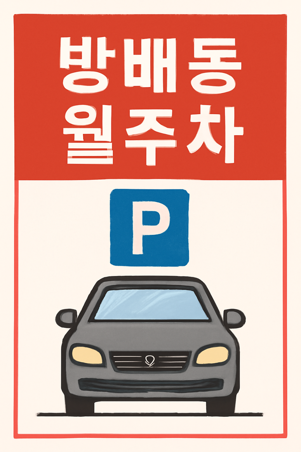 방배동 월주차: 서초구에 이런 주차명당이?!