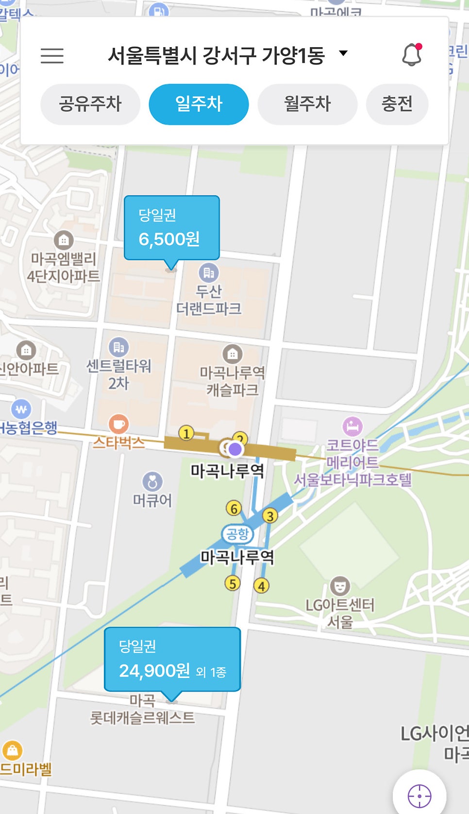 마곡나루역 월주차, 서울식물원 인근24시간 초역세권 주차장 추천!