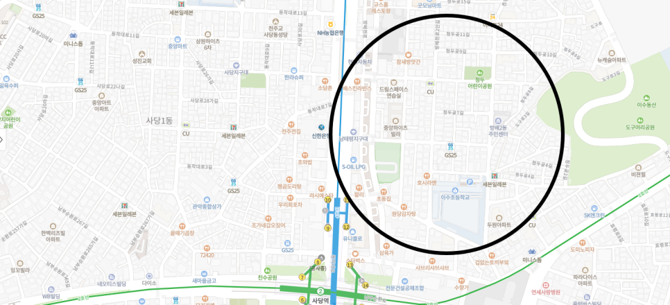 사당역 월주차 자리 찾으시나요?