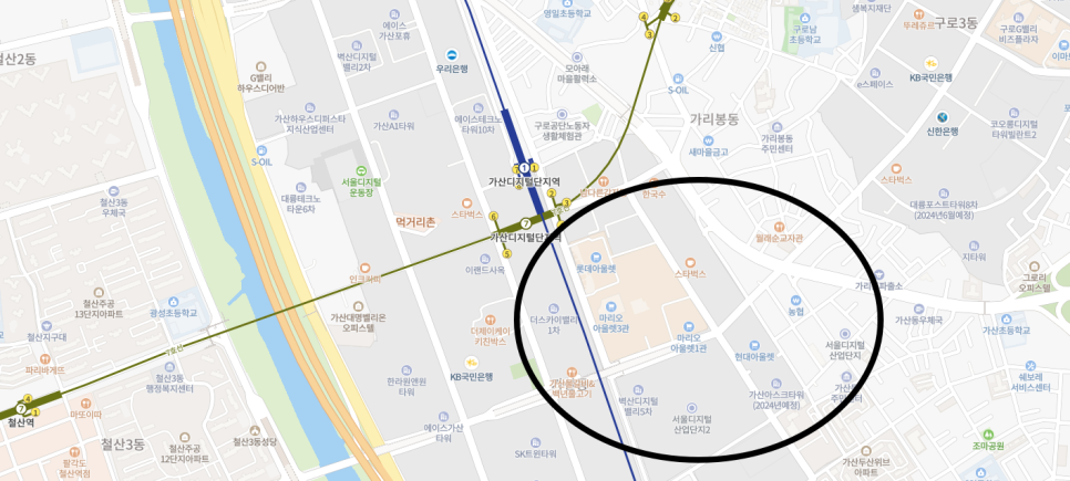 가산디지털단지역 월주차ㅣ주만사를 이용하세요