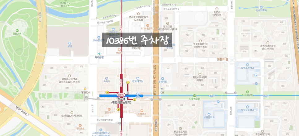 판교 월주차ㅣ어렵게 주차장 찾지 마세요!