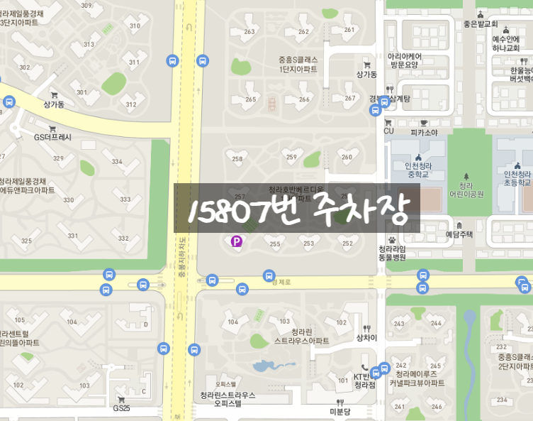 인천 서구 월주차ㅣ검암경서동, 연희동, 청라동, 가정동 월주차
