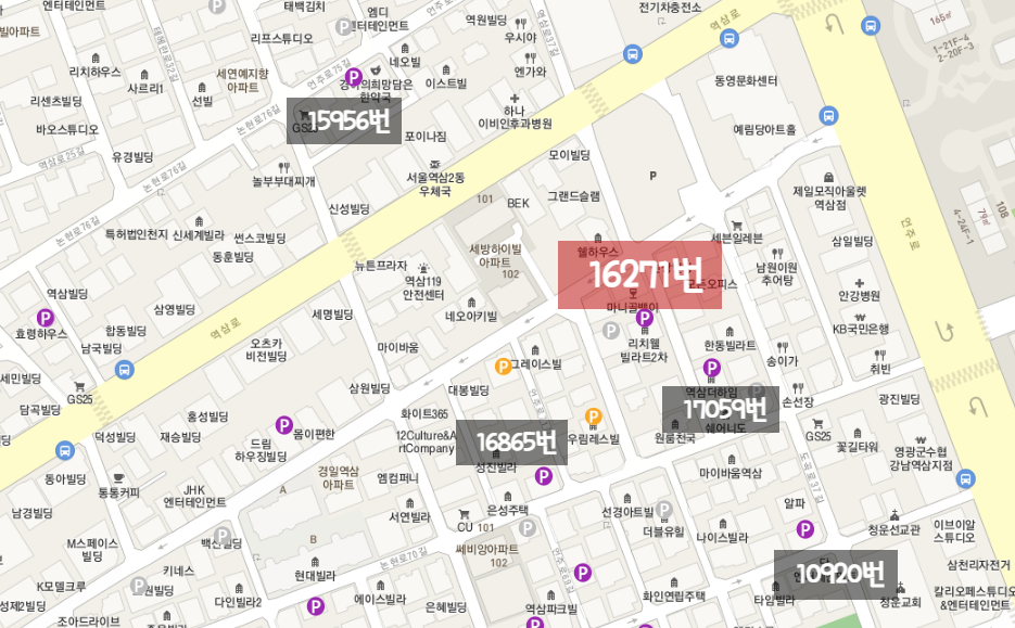 역삼역 월주차ㅣ역삼 월주차도 주만사로~