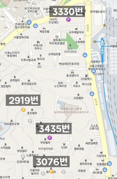 서울역 월주차ㅣ유동인구 많은 서울역 월주차도 주만사를 이용하면 문제없어요!
