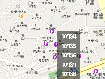 [자동매칭]강남구 논현동 언주역 인근 월주차 안내(어플에서 바로 결제 후 이용 가능) 대표 이미지