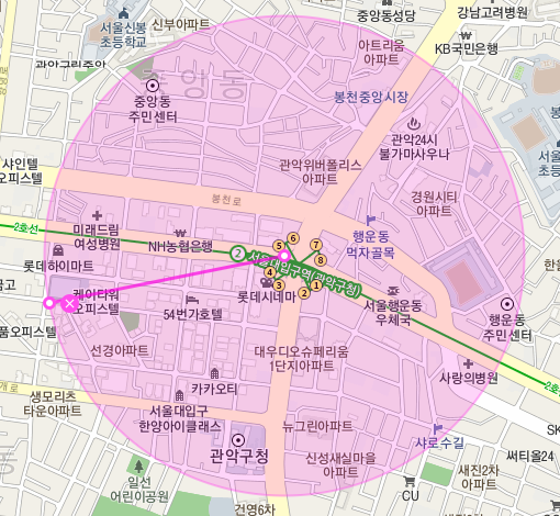 [자동매칭]관악구 봉천동 월주차 안내(어플에서 결제 후 이용 가능) 대표 이미지