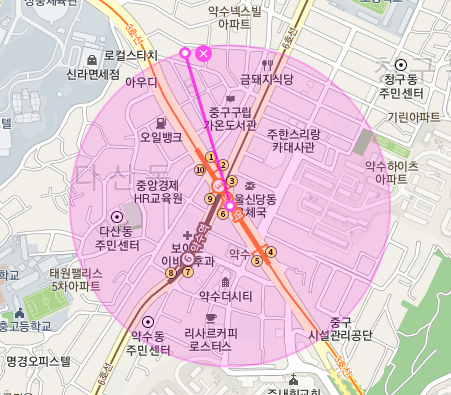 [자동매칭]중구 신당동 인근 월주차 안내(어플에서 결제 후 이용 가능) 대표 이미지