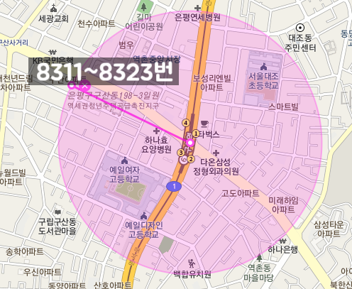 [자동매칭]은평구 인근 월주차 안내(어플에서 결제 후 이용 가능) 대표 이미지