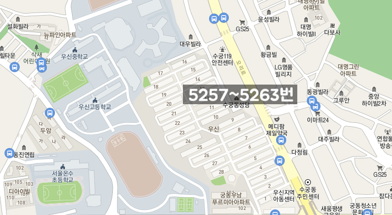 [자동매칭]구로구 궁동 인근 월주차 안내(어플에서 결제후 이용 가능) 대표 이미지