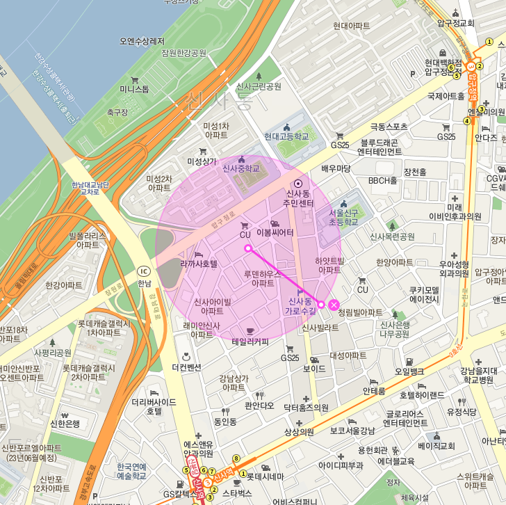강남구 신사동 압구정로데오 압구정역 신사역 주차장ㅣ정기권, 월주차ㅣ압구정로데오 월주차는 주만사에서!