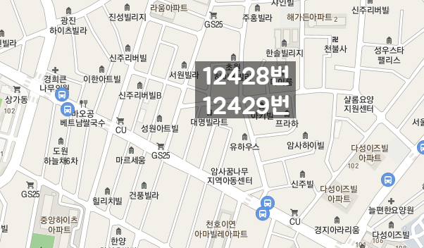 [자동매칭]강동구 암사동 인근 월주차 안내(어플에서 결제 후 이용 가능) 대표 이미지
