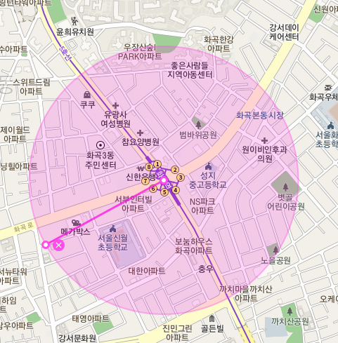 [자동매칭]강서구 화곡역 인근 월주차 안내(어플에서 결제 후 이용 가능) 대표 이미지