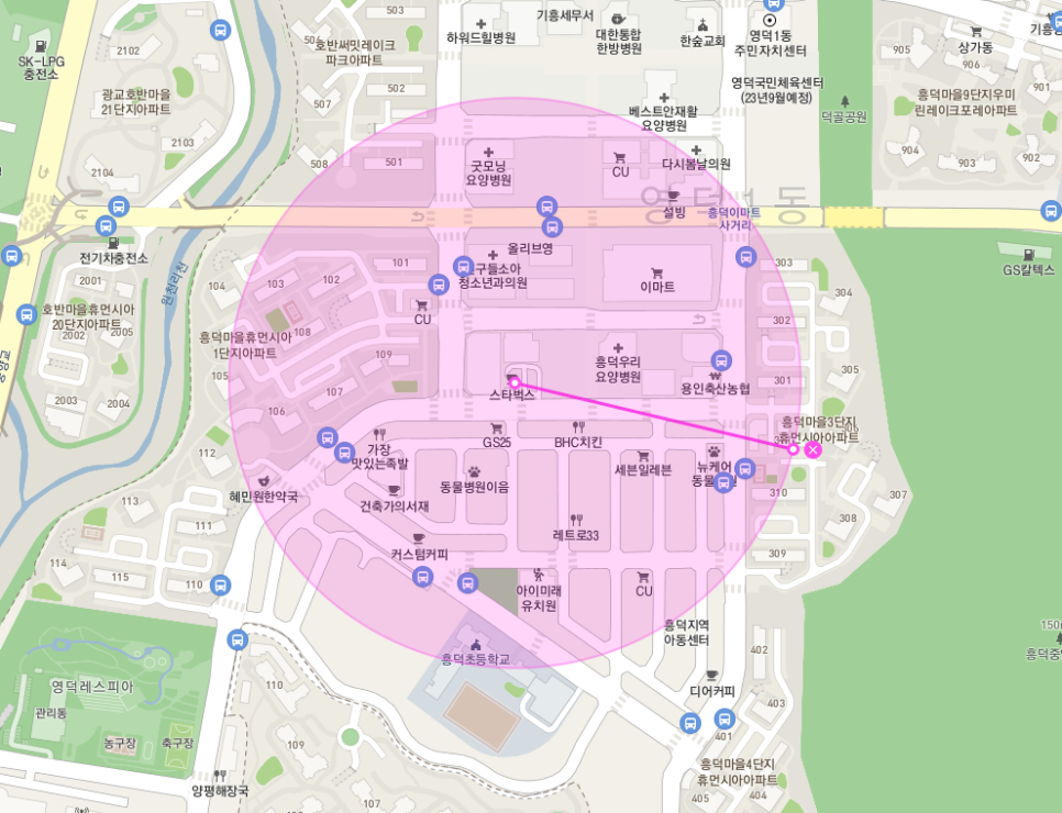 경기 용인시 기흥구 영덕동 흥덕마을 흥덕초등학교 주차장ㅣ정기권, 월주차ㅣ영덕동 월주차장 주만사에서 특가로 신청하세요!