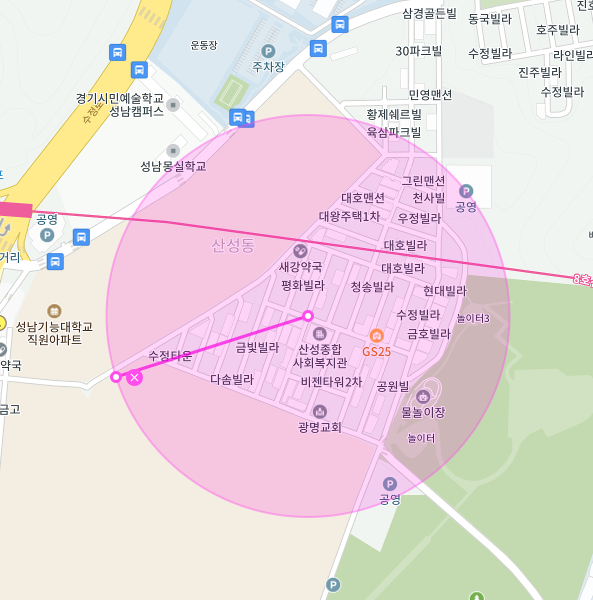 성남시 수정구 산성동 산성역 신규 주차장 ㅣ정기권, 월주차 ㅣ주만사 특가(80,000원)로 1자리 남았습니다!