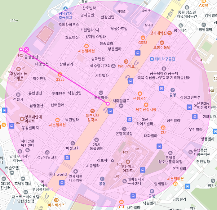 경기도 성남시 수정구 양지동 남한산성입구역 을지대학교 부근 월주차, 월정기권ㅣ주만사 특가는 언제나 선착순입니다!!