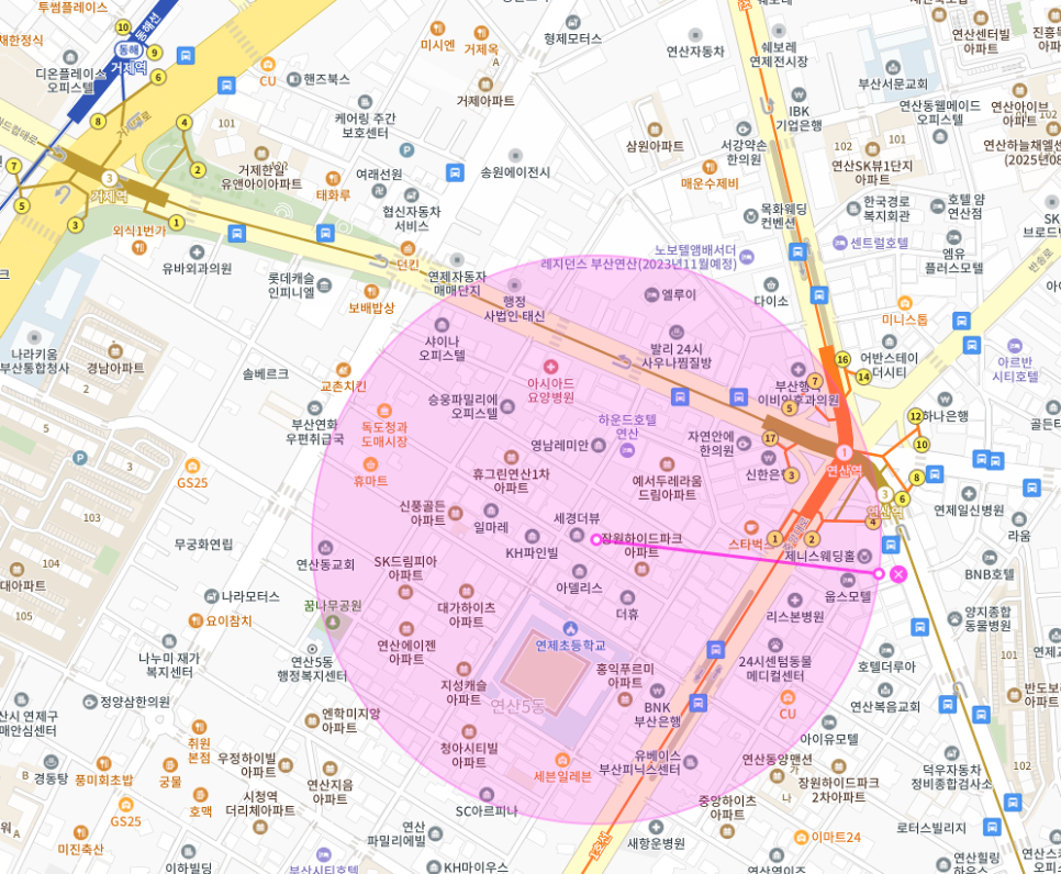 부산 연제구 연산동 연산역 거제역 주차장ㅣ정기권, 월주차ㅣ연산역 월주차 1시간에 130원으로 해결!