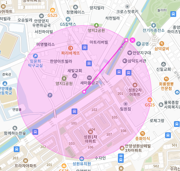 안양시 만안구 안양동 월주차, 1시간에 152원...!