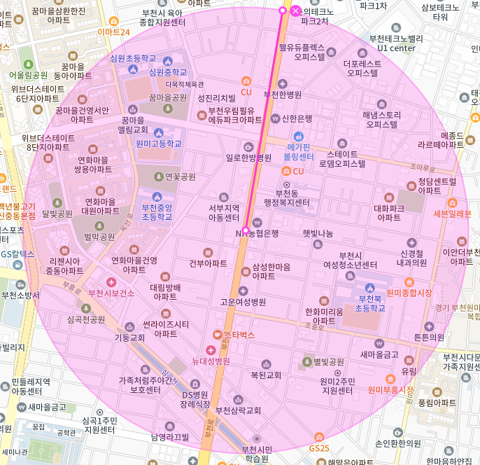 경기도 부천시 심곡동 원미동 부천보건소 부근 월주차, 월정기권 | 주만사가 여러분의 새로운 주차 라이프를 응원합니다!