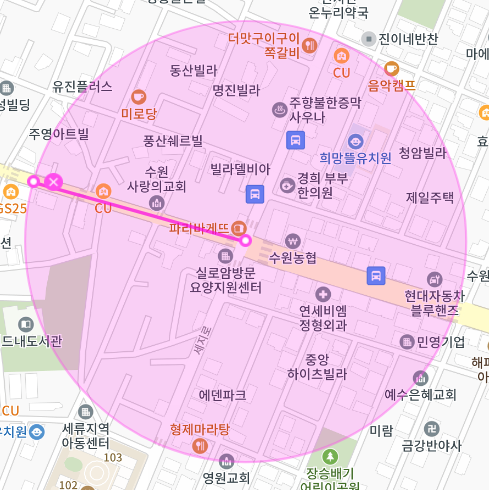 수원 권선구 세류동 월주차, 단일주차 자리를 월 80,000원으로!