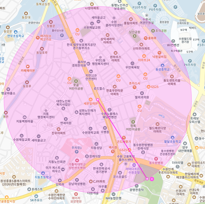 경기도 수원시 팔달구 지동 성빈센트병원 월드컵경기장 부근 월주차, 월정기권 | 주차 문제 정말 지긋지긋하시다구요?!