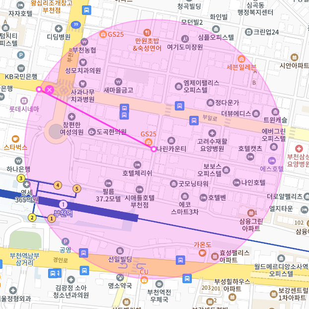 부천시 심곡동 월주차, 부천역 인근 주차장 월 78,000원 특가!