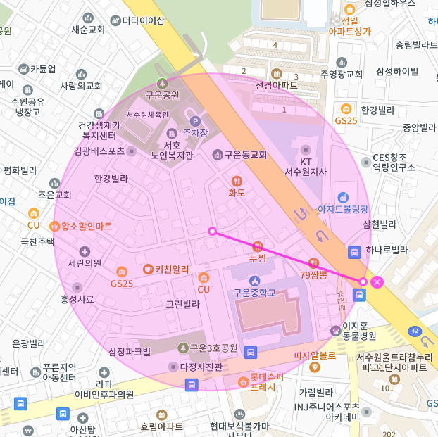수원시 권선구 구운동 월주차, 월 80,000원 특가로 이용하는 주만사 주차장!
