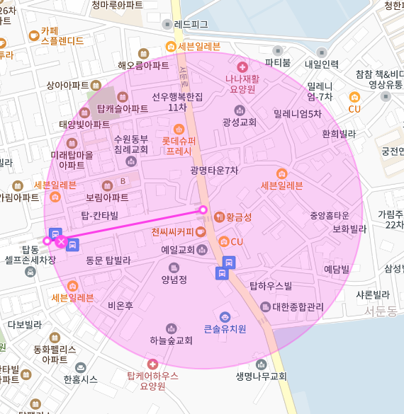 수원 권선구 서둔동 월주차, 주차장 찾을 땐 주만사에서!