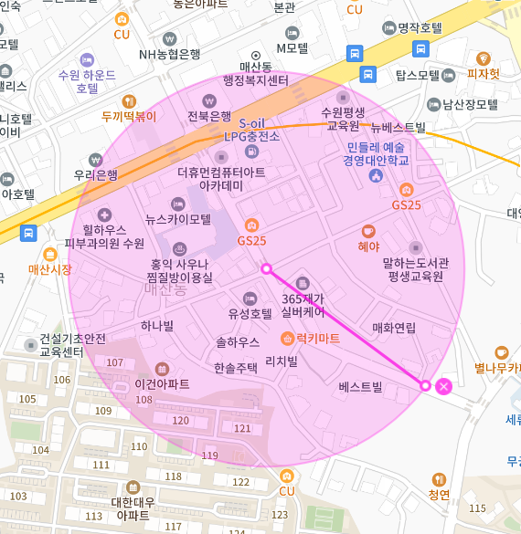 수원 광교중앙역, 수원역 인근 월주차를 안내해드립니다!