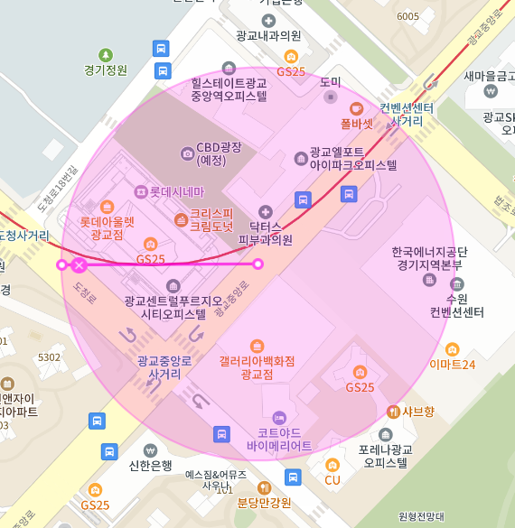 수원 광교중앙역, 수원역 인근 월주차를 안내해드립니다!