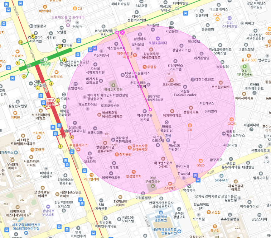 강남역 공영주차장 자리 부족하면 주만사로 오세요! 강남구 역삼동 월주차 | 평일 주말 전일제