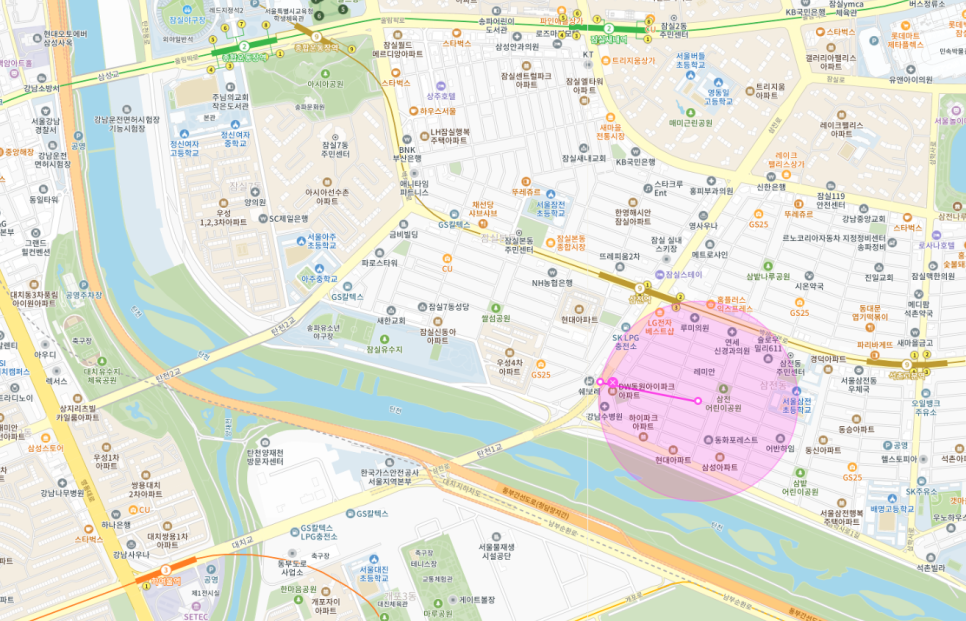 종합운동장역 주차 자리 알려드릴게요! | 주만사 평일 주말 전일제 월주차