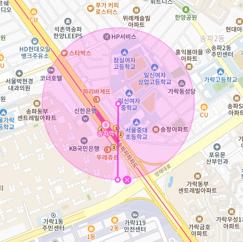 송파구 송파동 월주차|13만원|주만사 월주차|송파역 인근 주차장 대표 이미지