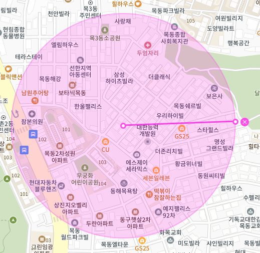 서울 양천구 목동 | 월주차 정기권 | 주간 | 무궁화어린이공원 인근 주차장