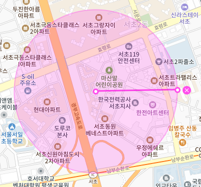 서울 서초구 서초동 | 월주차 정기권 | 주간 | 양재역 인근 주차장