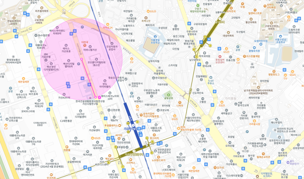 가산디지털단지역 주차 / 금천구 월주차 / 가산동 주차장 / 주만사 / 평일 주말 전일제