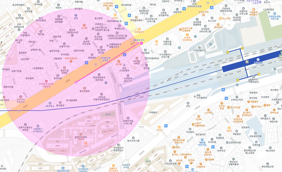 오류동역 공영주차장 없을 때 / 구로구 월주차 / 오류동 주차장 / 주만사 / 평일 주간제